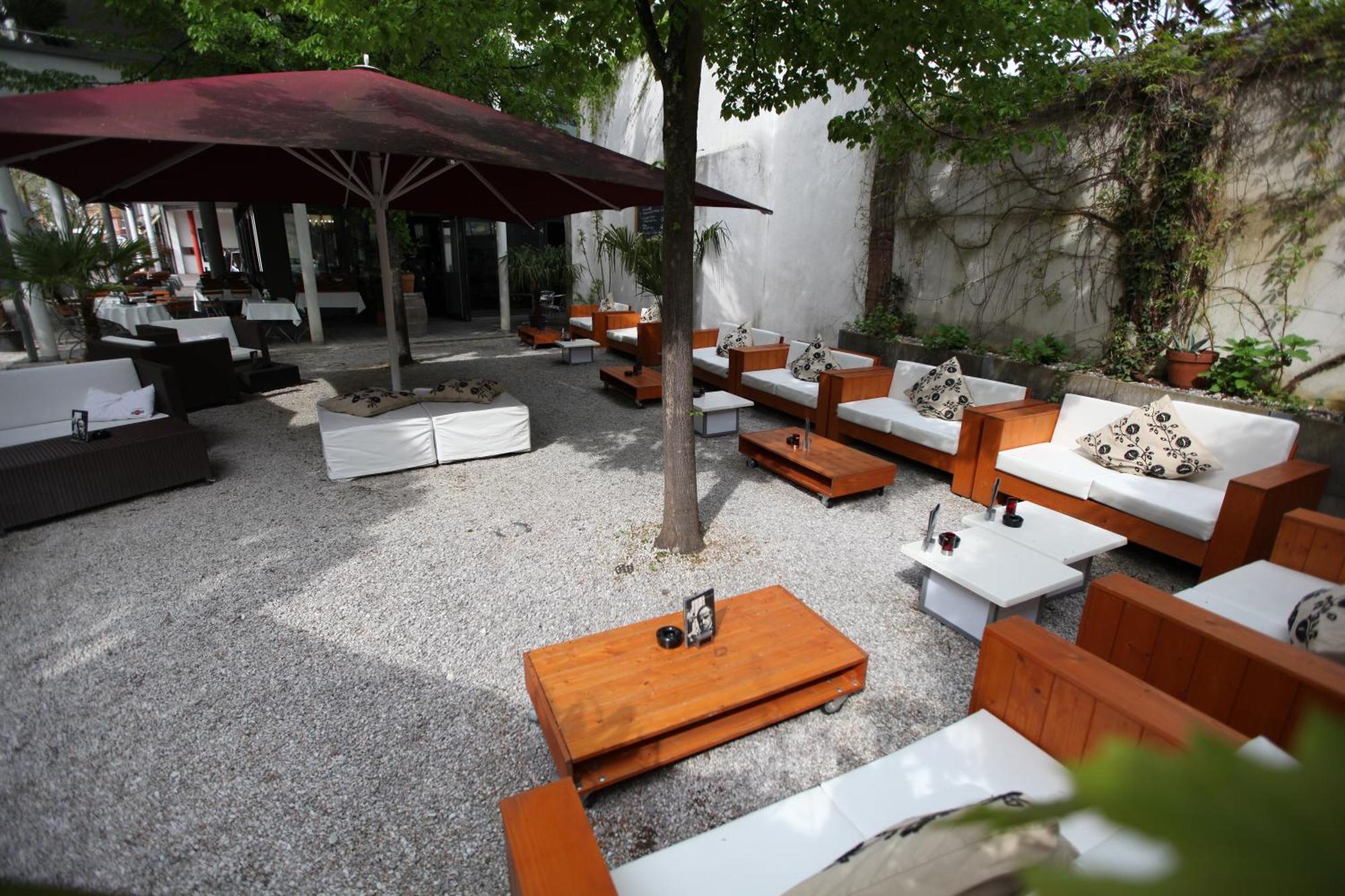 Hotel Mariotto Am Burghof 로라흐 외부 사진
